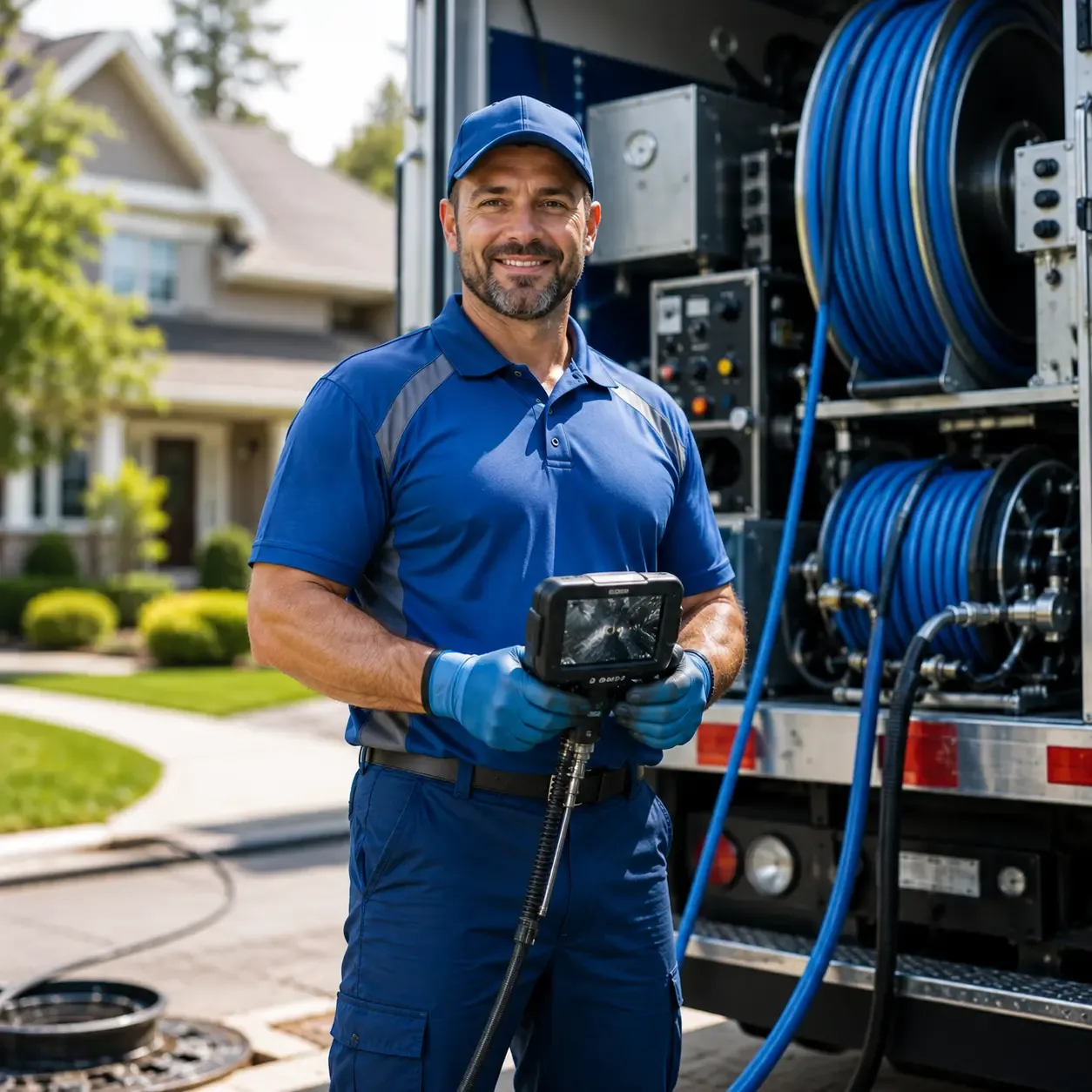 Local outdoor drain cleaning specialists in Karlsruhe, ND